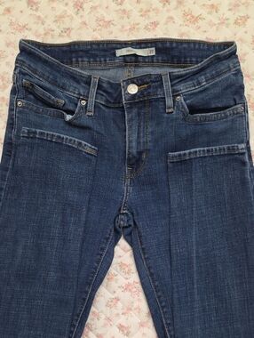 Levi's Women's Skinny Jeans in Dark Indigo Blue
